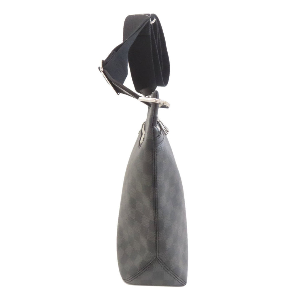 Louis Vuitton Black Damier Canvas Shoulder Bag