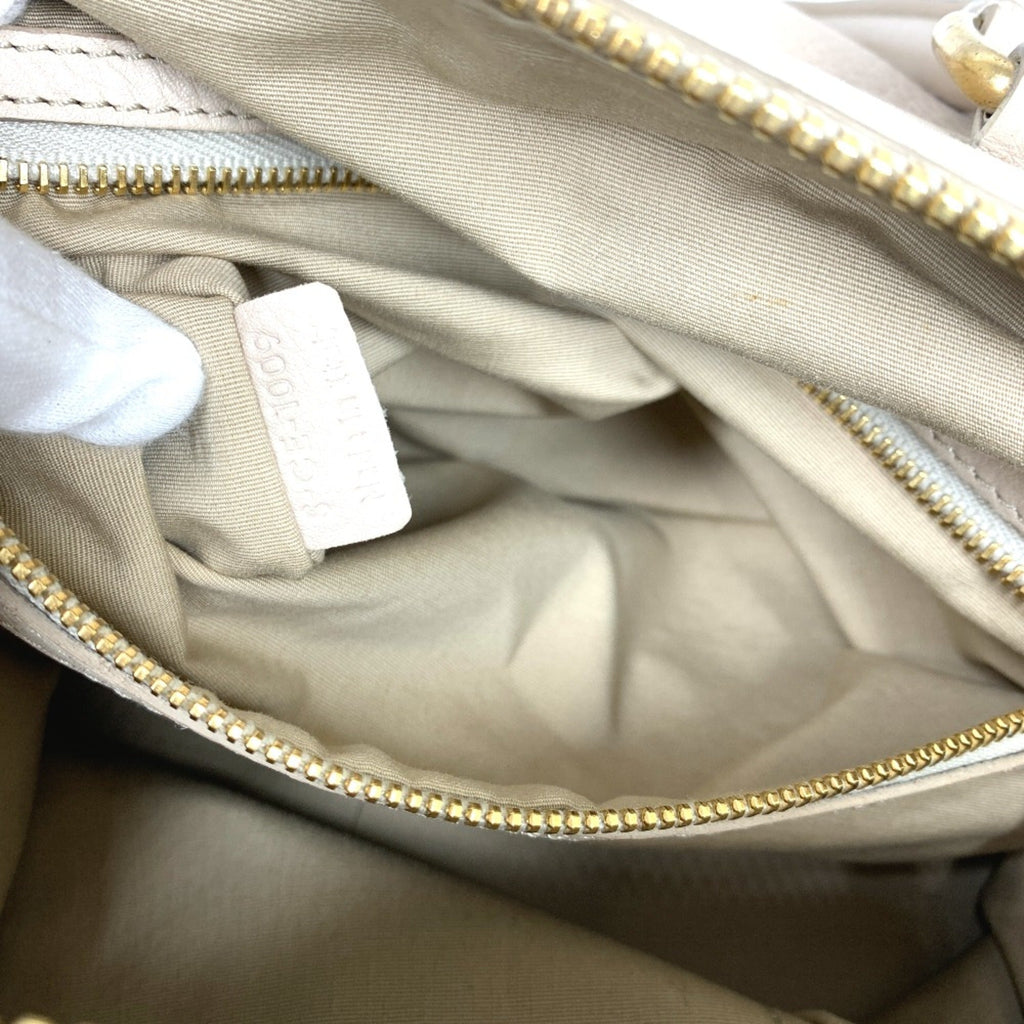Celine Beige Leather Handbag