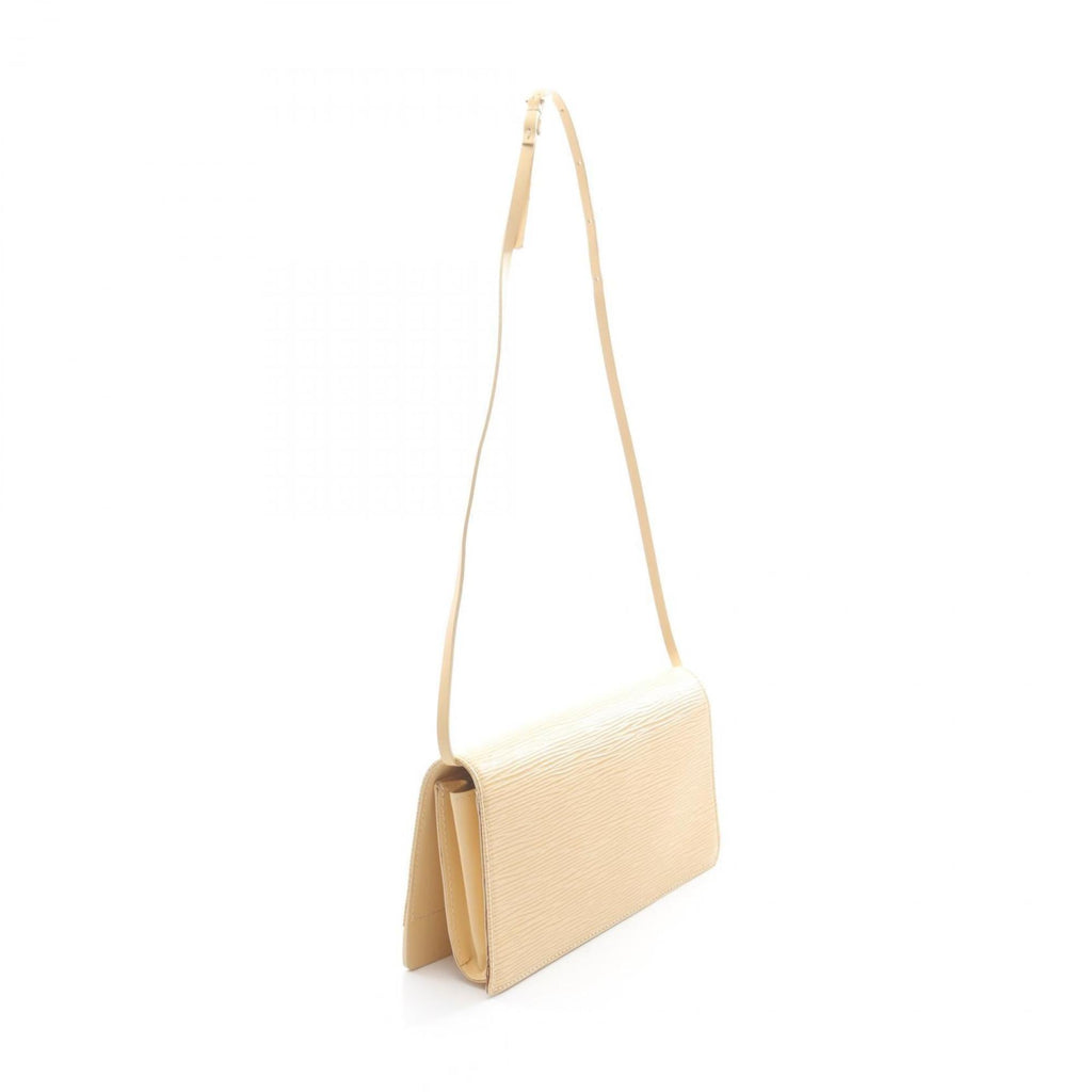 Louis Vuitton Ivory Leather Shoulder Bag