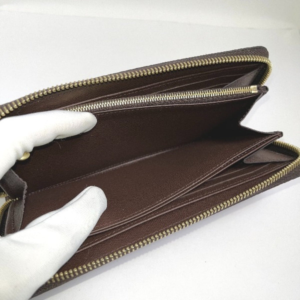 Louis Vuitton Brown Damier Canvas Long Wallet