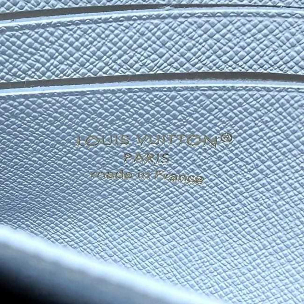 Louis Vuitton Brown Light Blue Monogram Monogram Wallet
