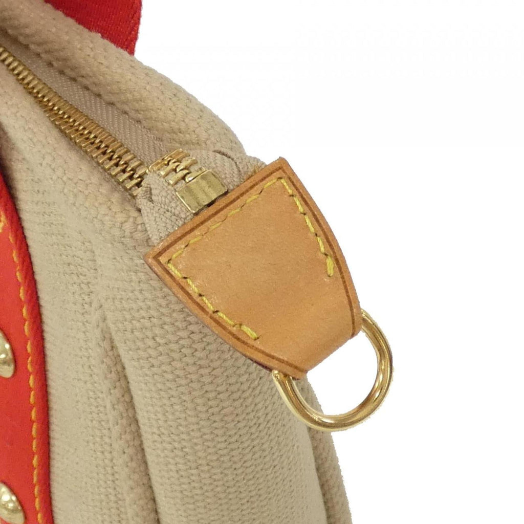 Louis Vuitton Beige Canvas Handbag