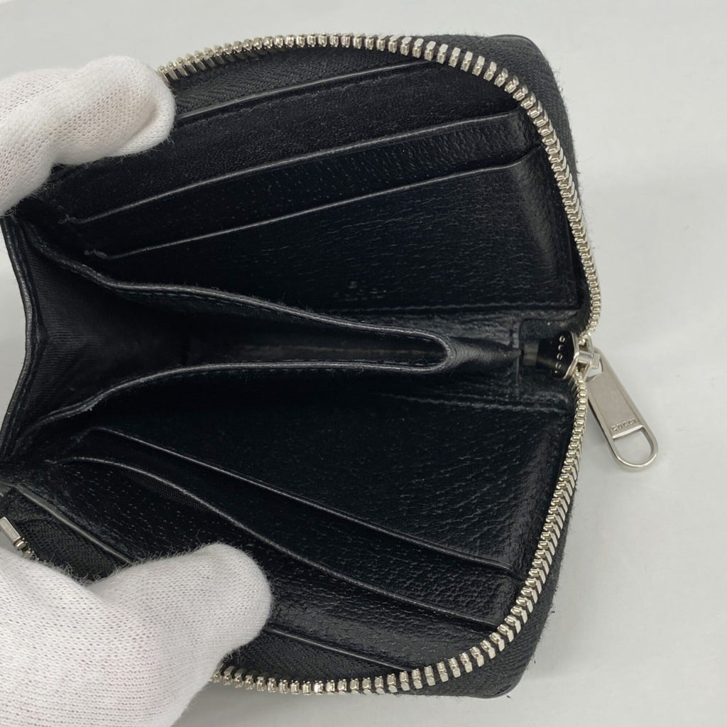 Gucci Black Canvas Wallet (Bi-Fold) (Pre-Owned)