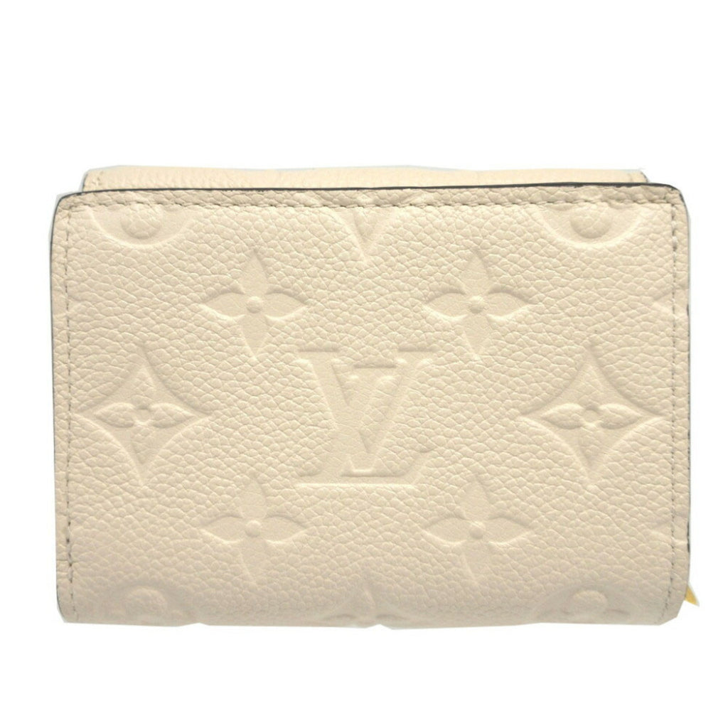 Louis Vuitton Cream Monogram Empreinte Wallet (Tri-Fold)