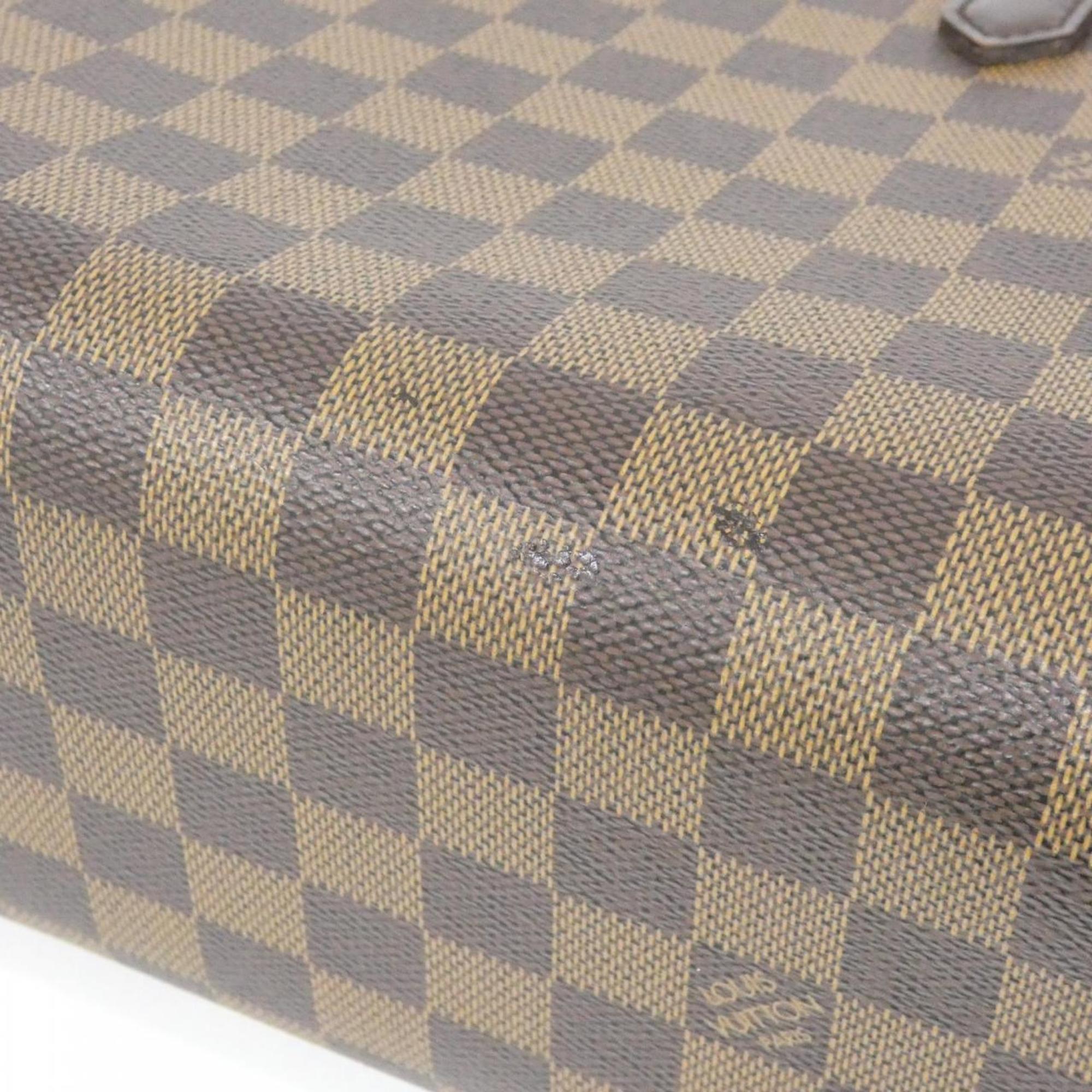 Louis Vuitton Ebene Coated Canvas Handbag