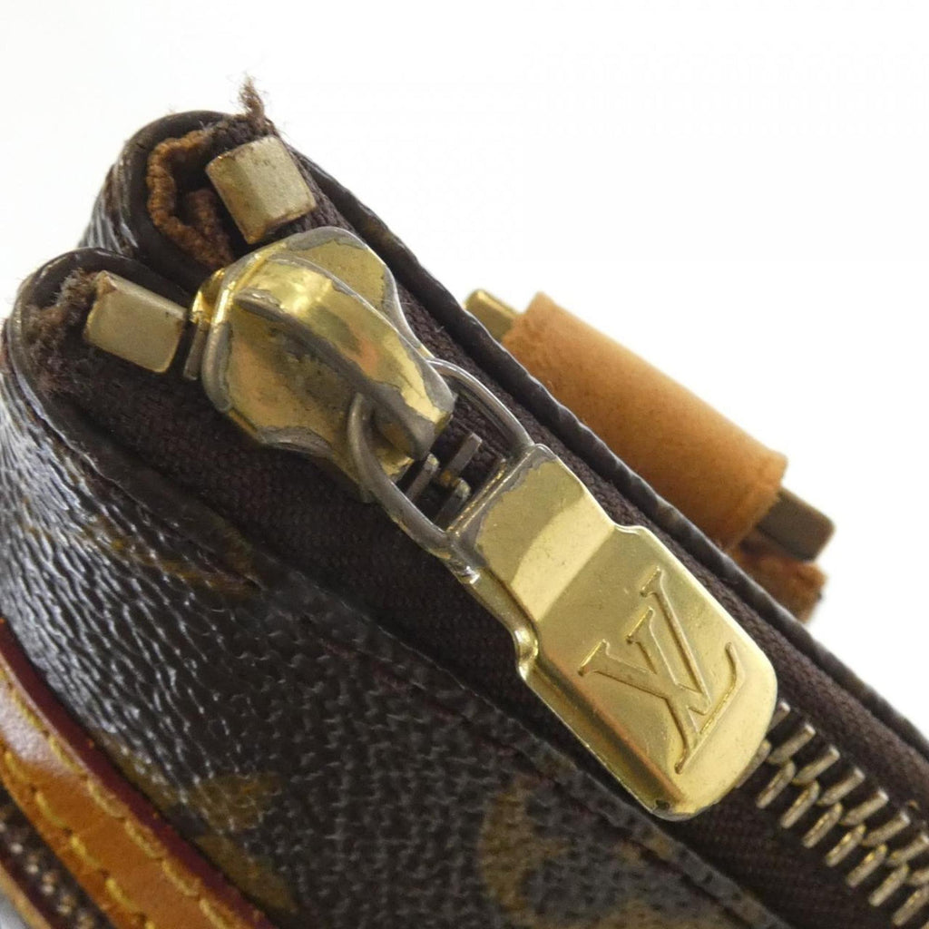 Louis Vuitton Marron Coated Canvas Pochette Shoulder Bag