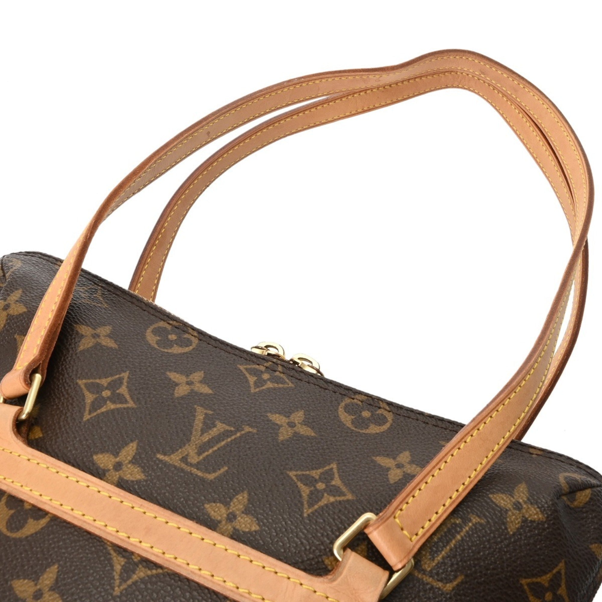 Louis Vuitton Brown Monogram Canvas Shoulder Bag