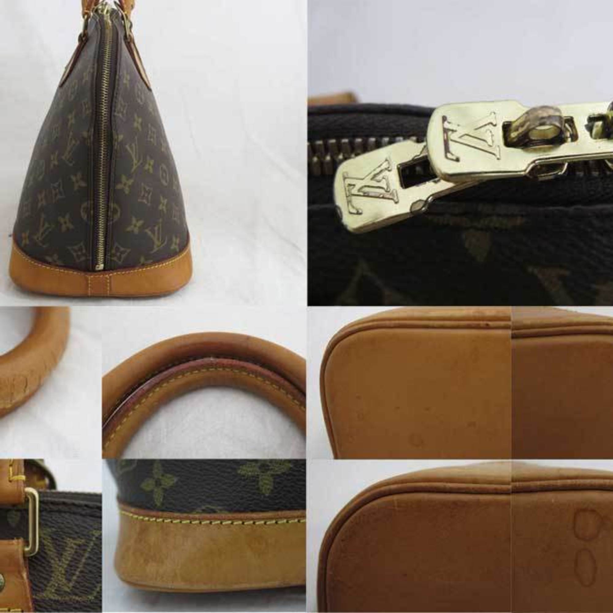 Louis Vuitton Handbag Monogram Alma Br Canvas Bag Ladies M51130