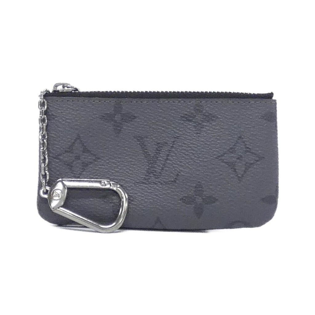 Louis Vuitton Black Coated Canvas Coin Purse/Coin Case
