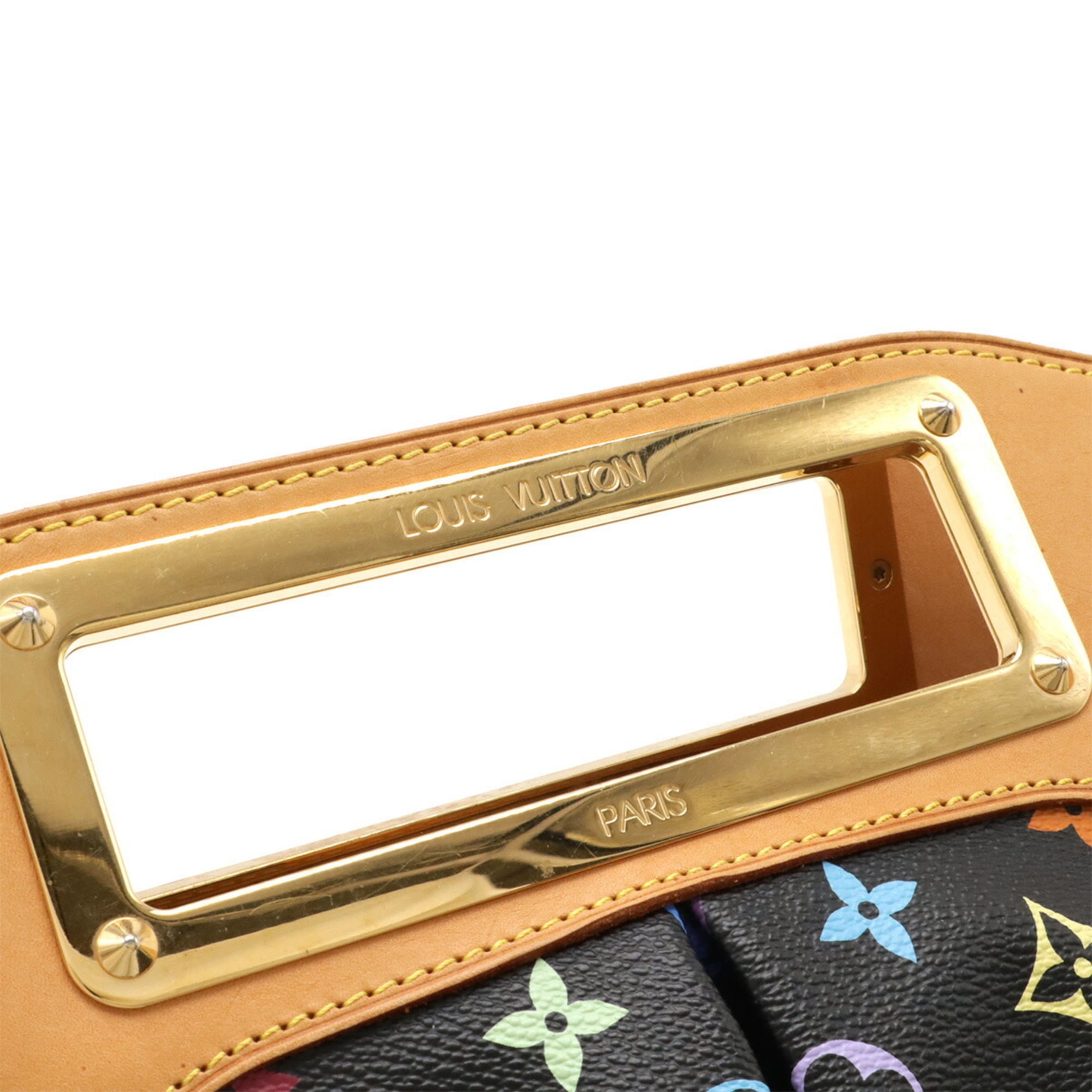Louis Vuitton Noir Pvc Handbag Shoulder Bag