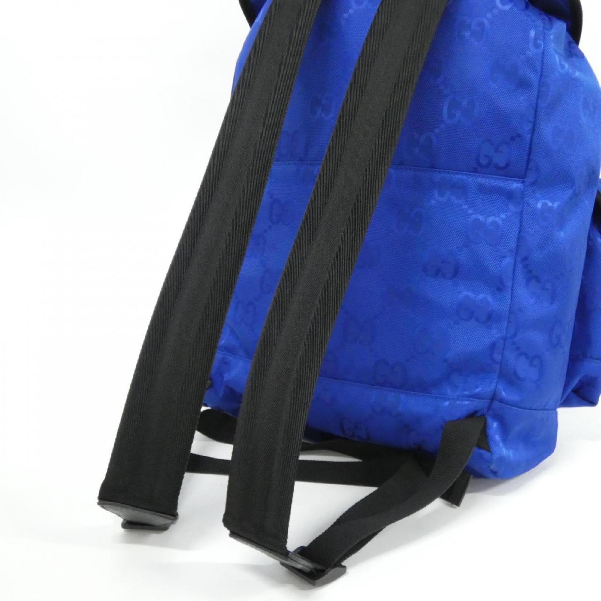 Gucci Blue Nylon Backpack (Pre-Owned)