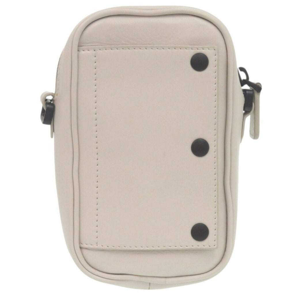 Bottega Veneta Ivory Leather Shoulder Bag