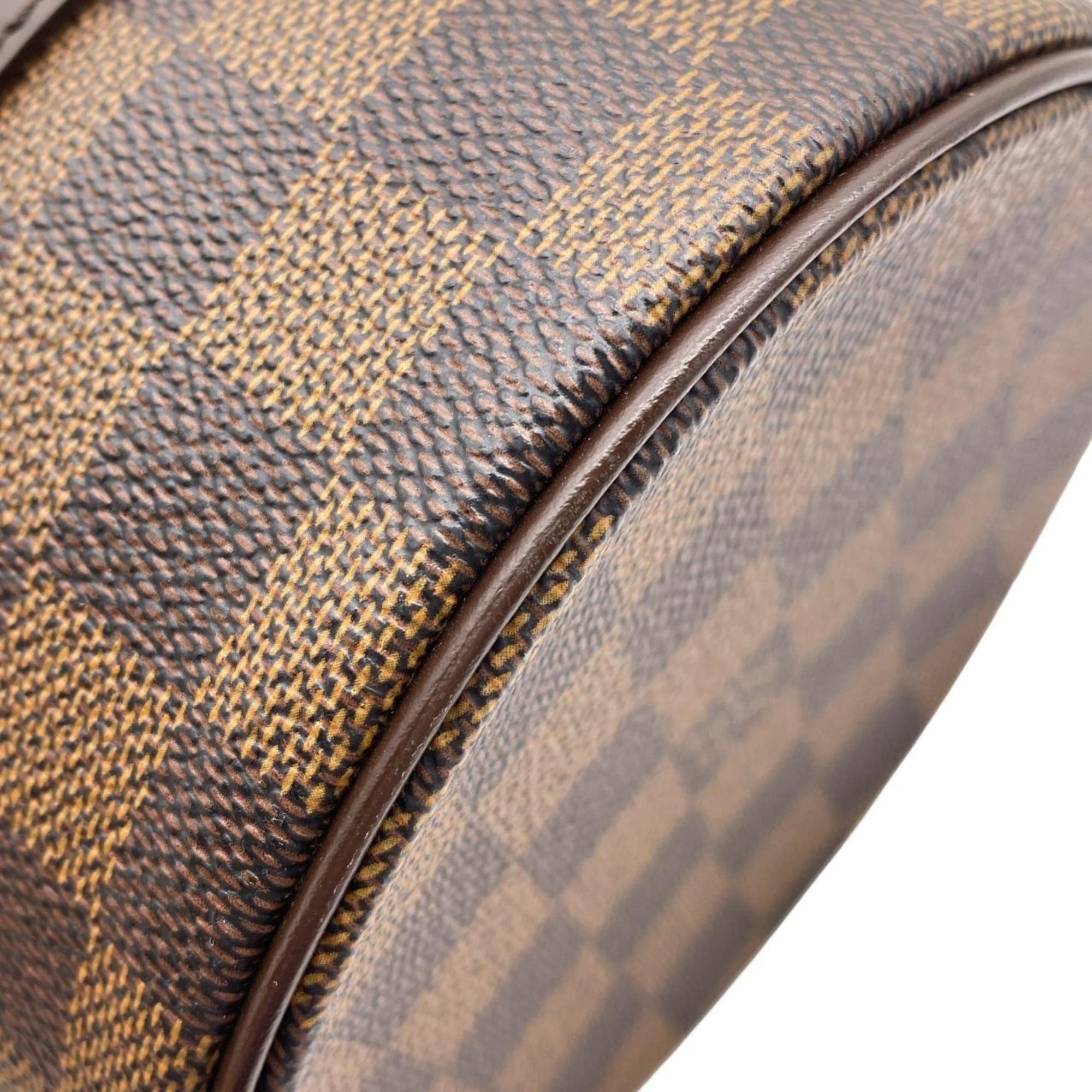 Louis Vuitton Ebene Coated Canvas Handbag