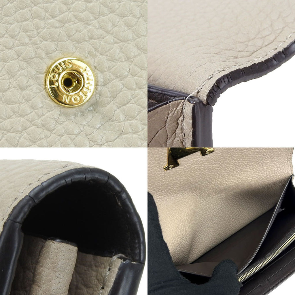 Louis Vuitton Galle Leather Long Wallet