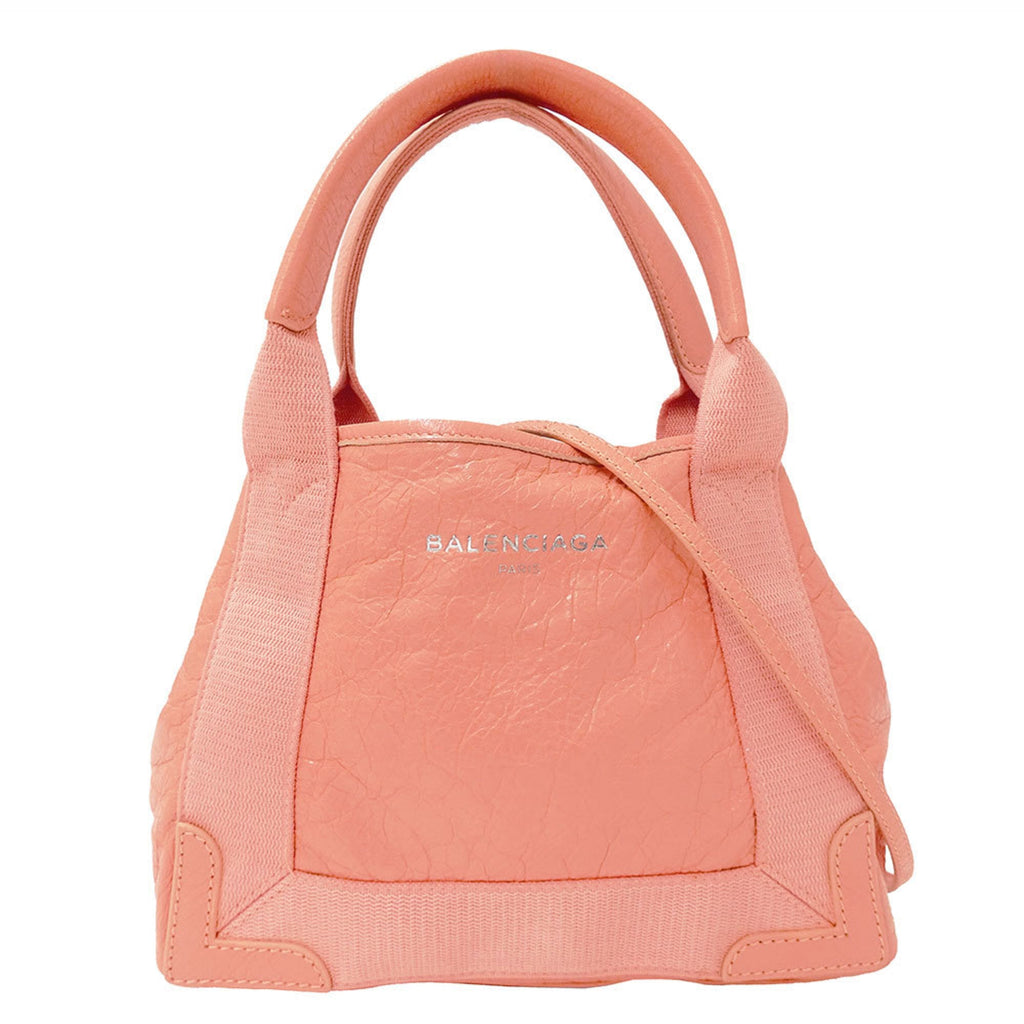 Balenciaga Salmon Pink Leather Handbag Shoulder