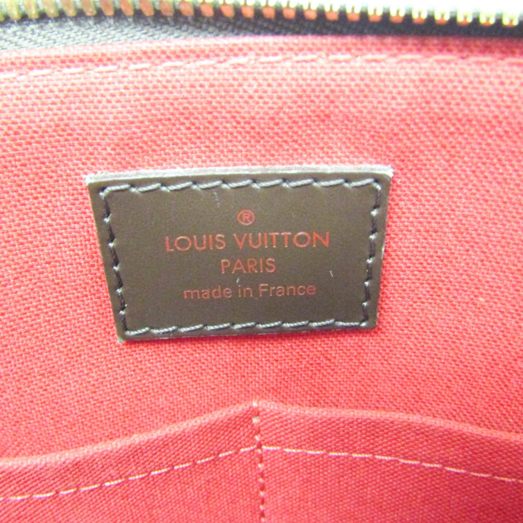 Louis Vuitton Damier Ebene Damier Canvas Tote Bag