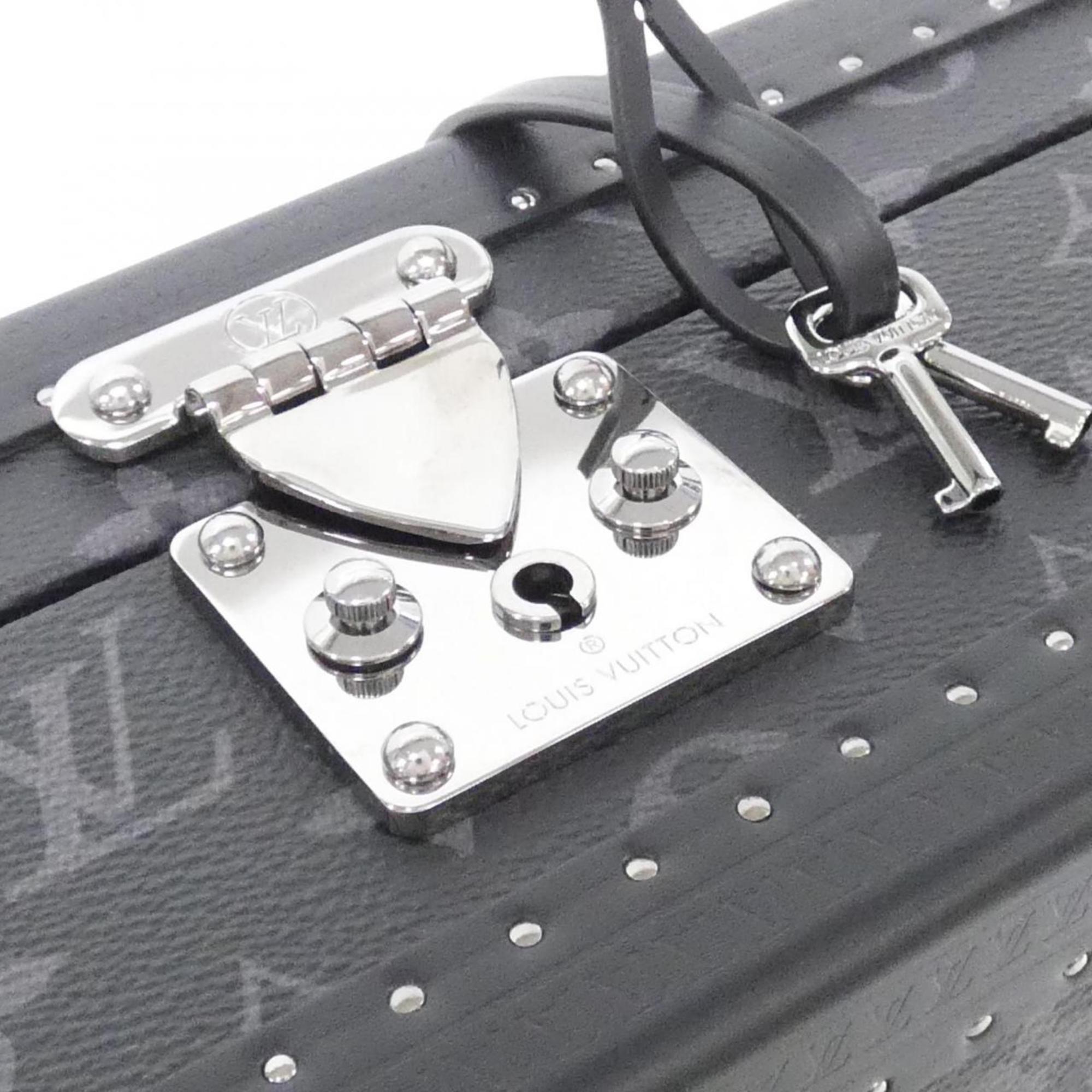 Louis Vuitton Black Coated Canvas Attaché Case