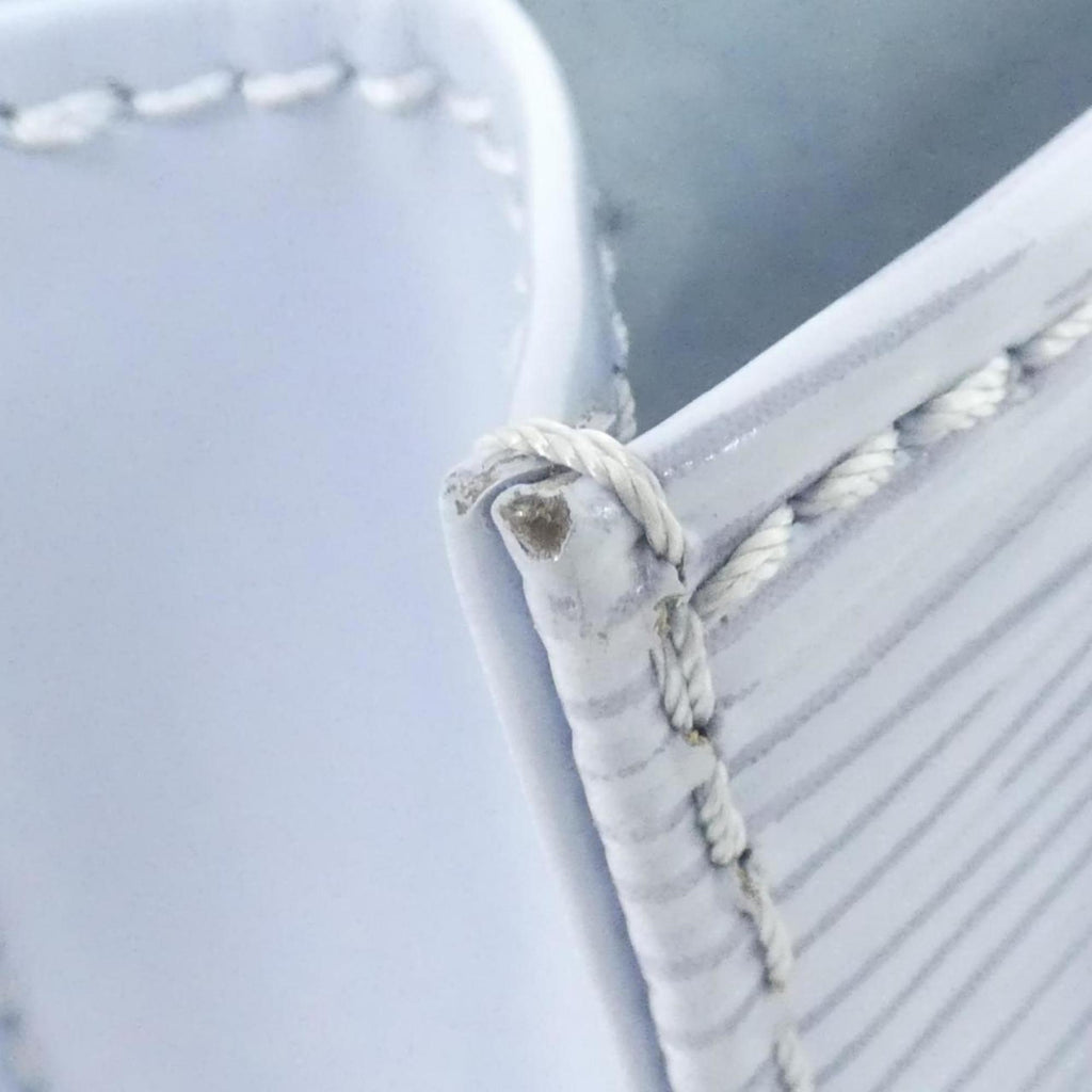 Louis Vuitton Light Blue Leather Handbag