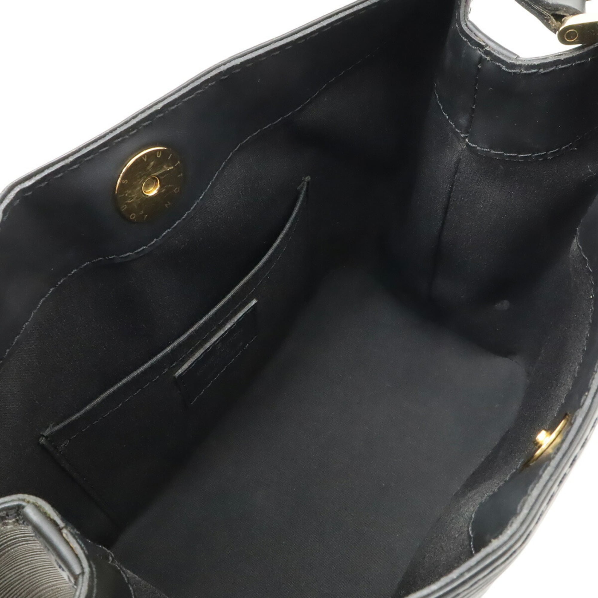 Louis Vuitton Epi Black Noir Epi Leather Shoulder Bag