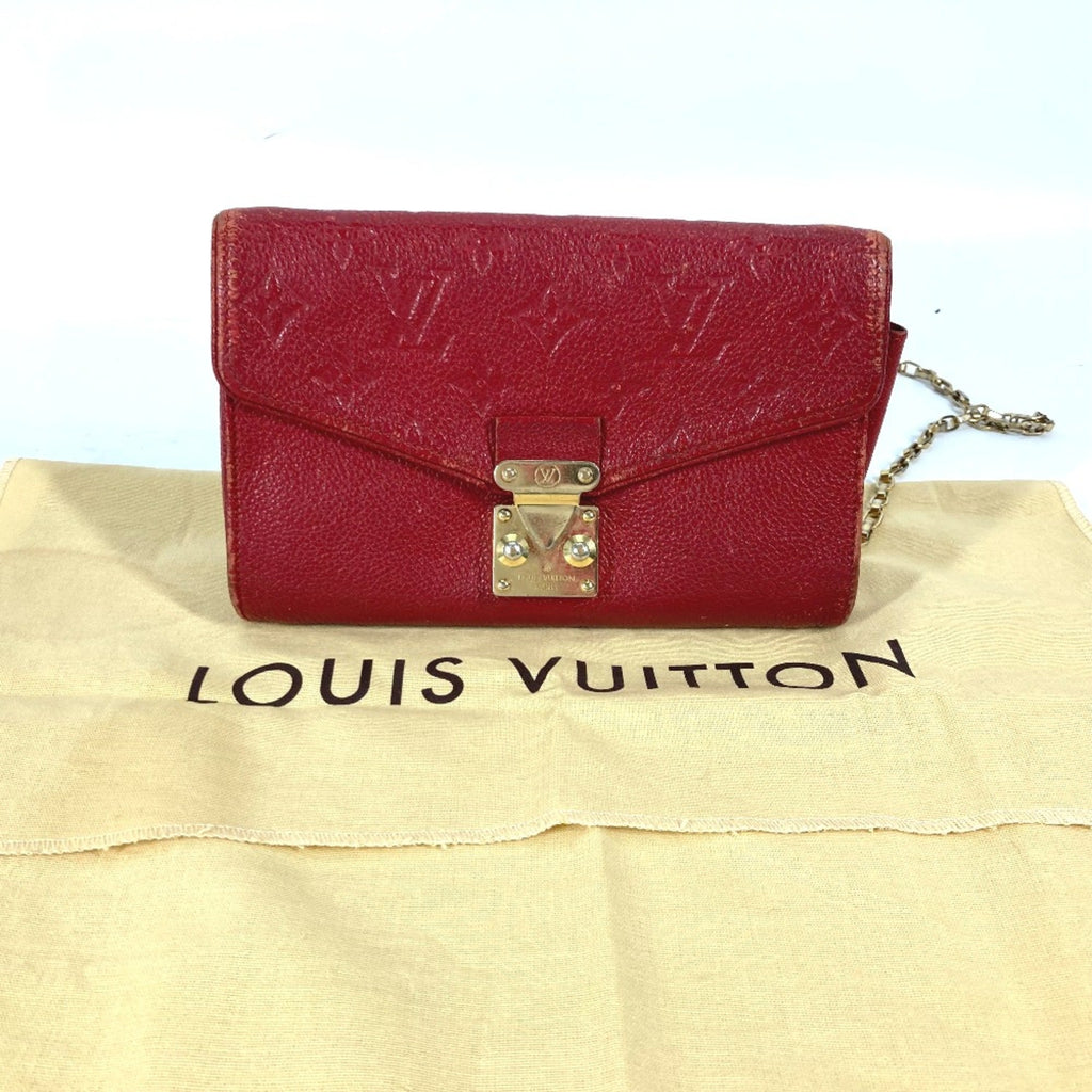 Louis Vuitton Red Other Long Wallet