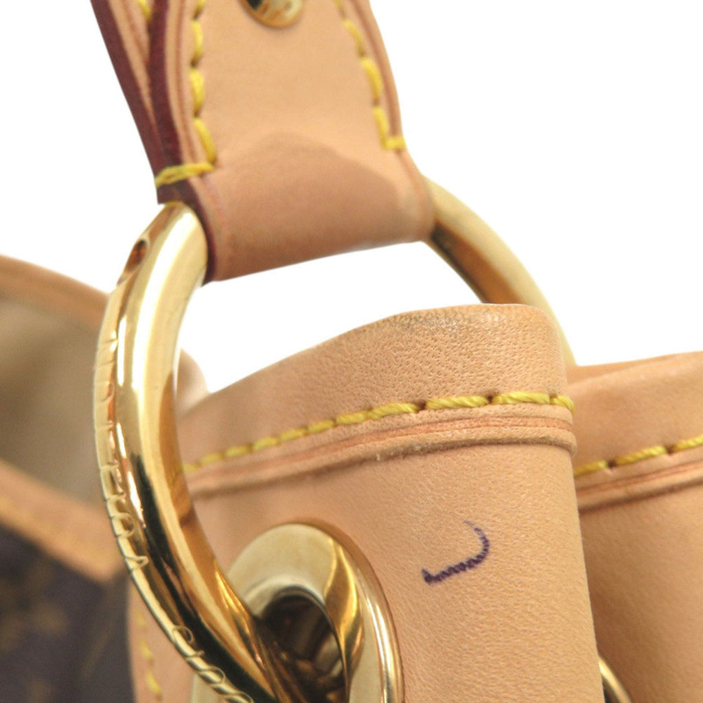 Louis Vuitton Brown Monogram Canvas Shoulder Bag