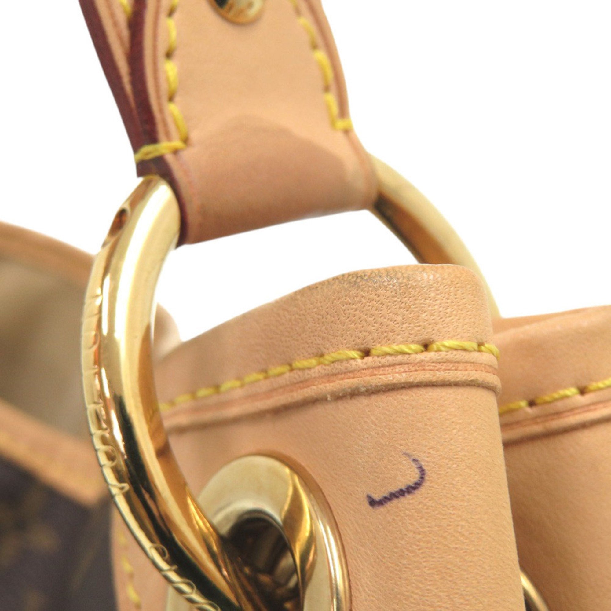 Louis Vuitton Brown Monogram Canvas Shoulder Bag