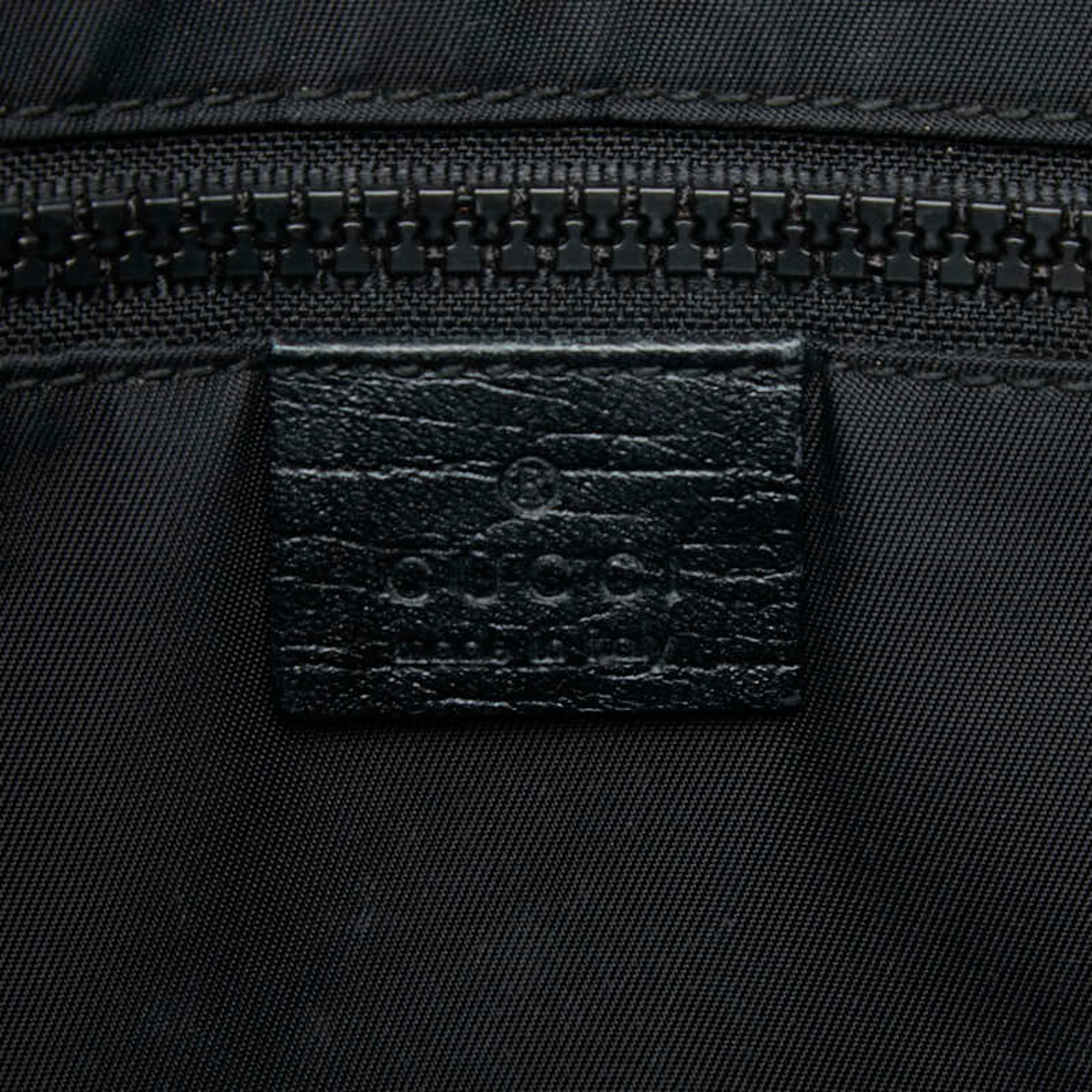 Gucci Black Pvc Shoulder Bag (Pre-Owned)
