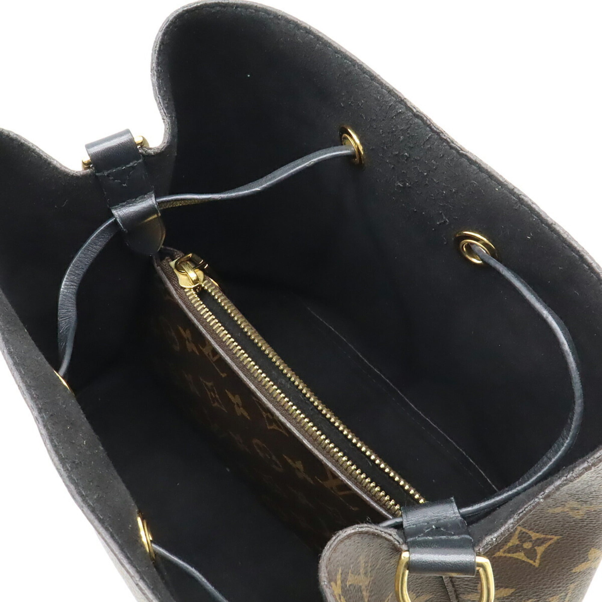 Louis Vuitton Brown Canvas Shoulder Bag