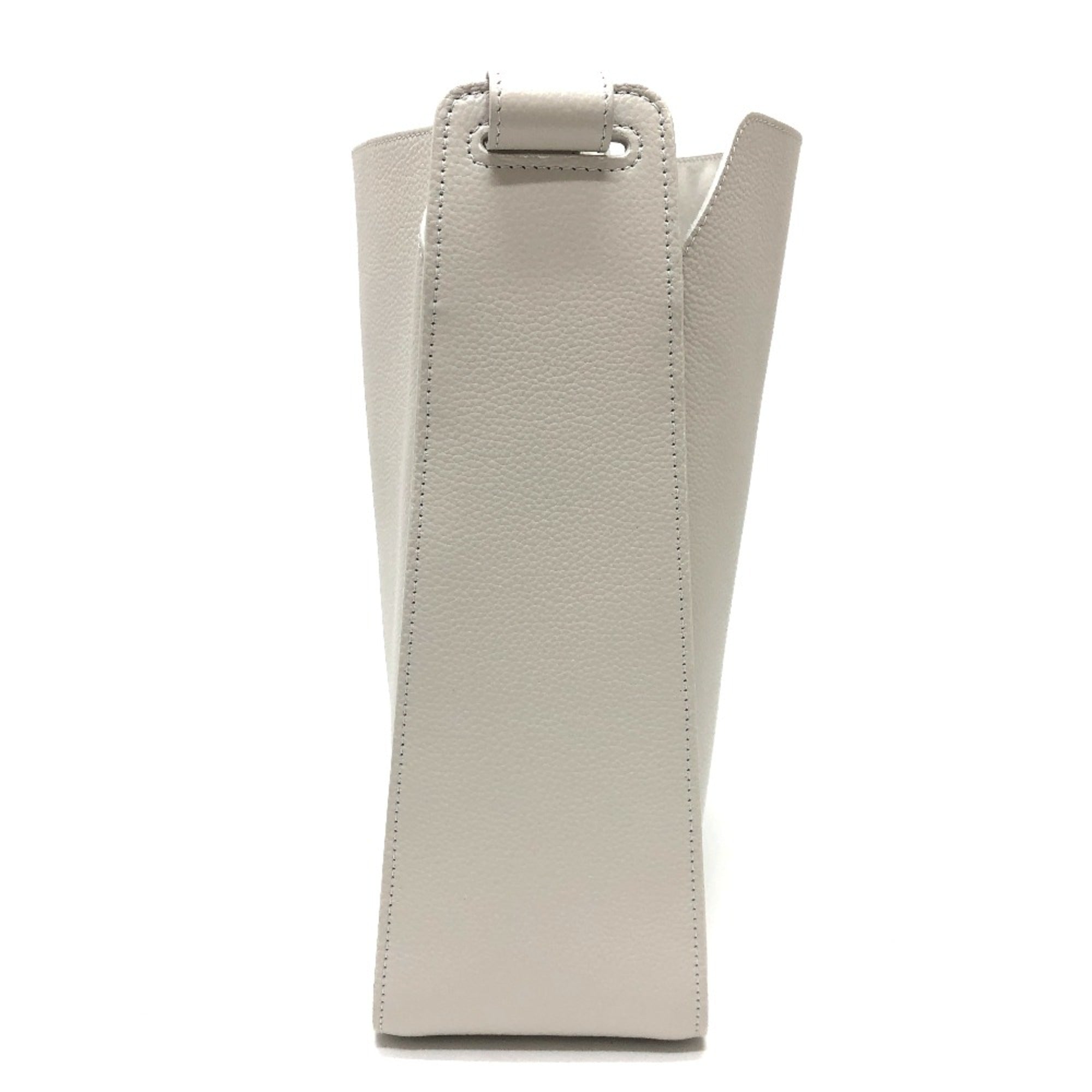 Balenciaga White Leather Shoulder
