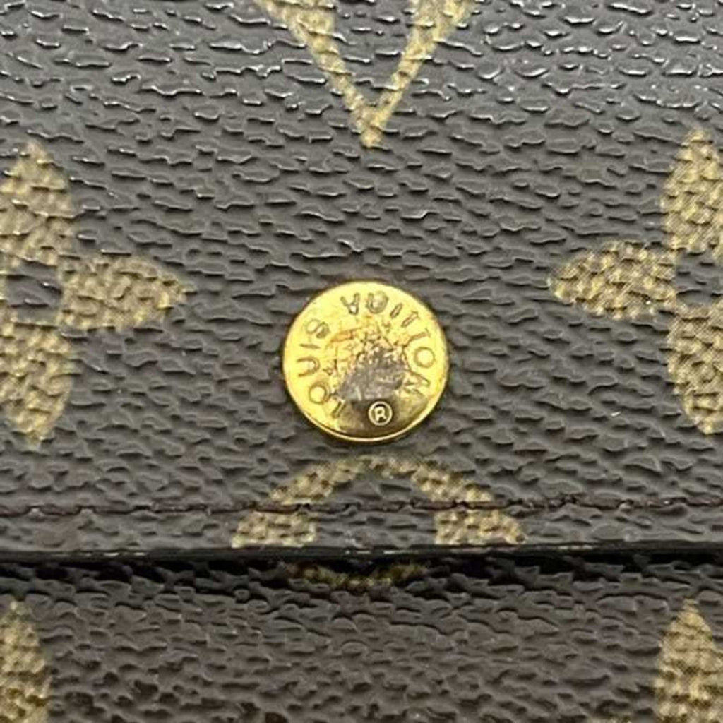Louis Vuitton Monogram Brown Monogram Long Wallet