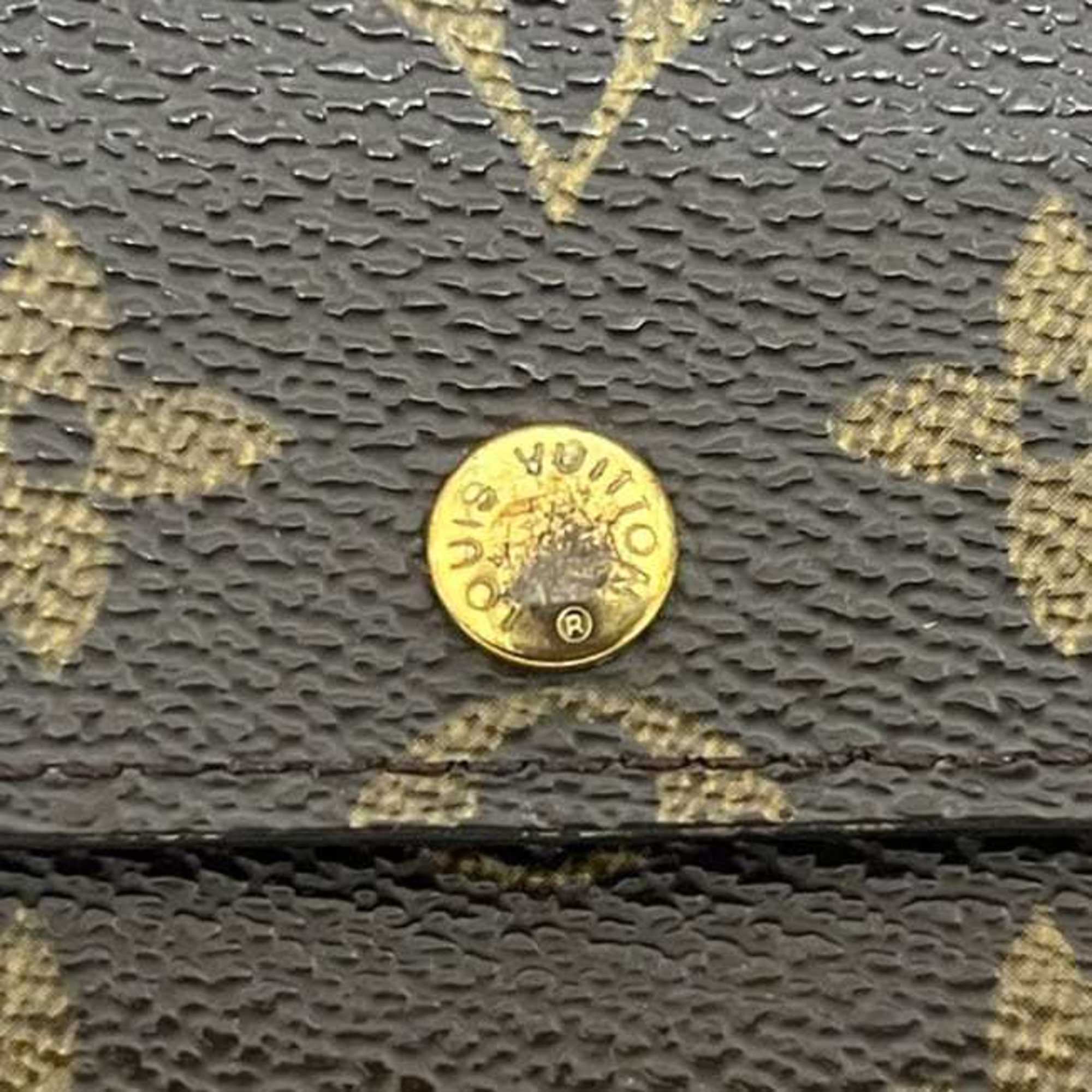 Louis Vuitton Monogram Brown Monogram Long Wallet