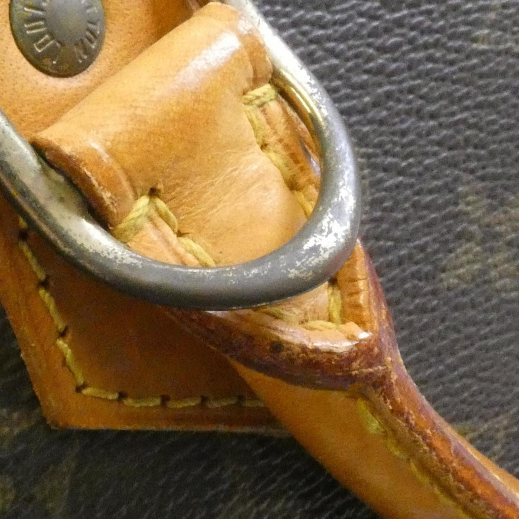 Louis Vuitton Brown Coated Canvas Handbag