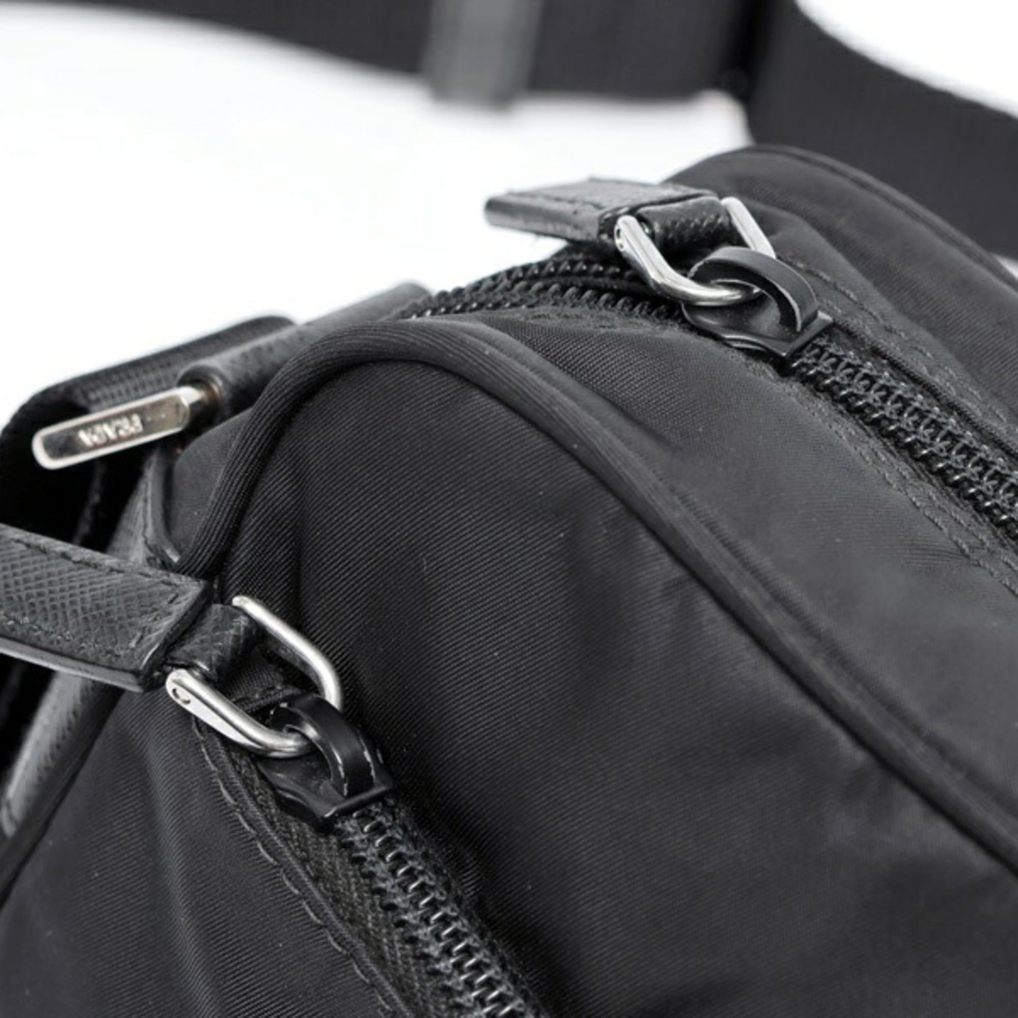 Prada Black Nylon Shoulder Bag