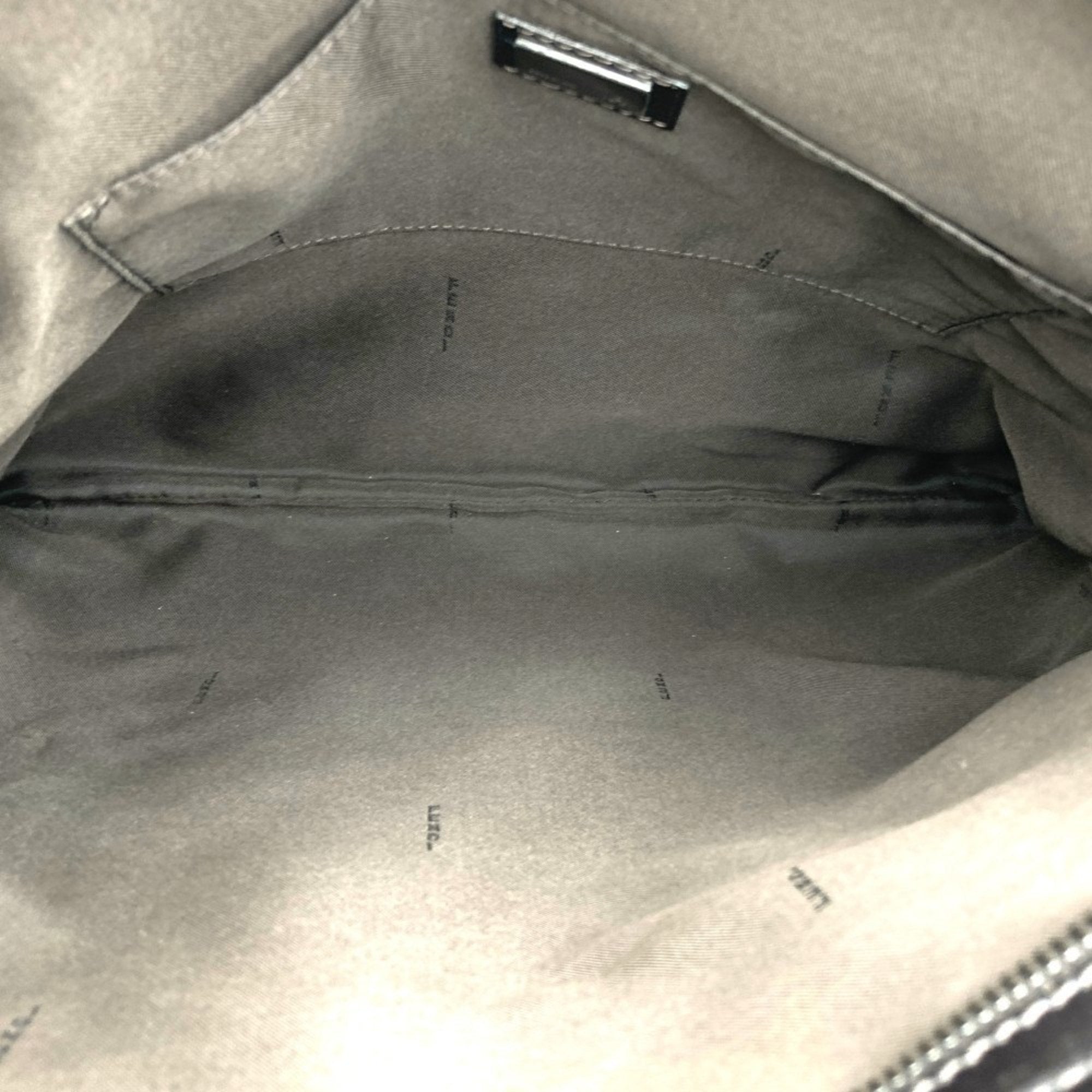 Fendi Brown Canvas Shoulder Bag