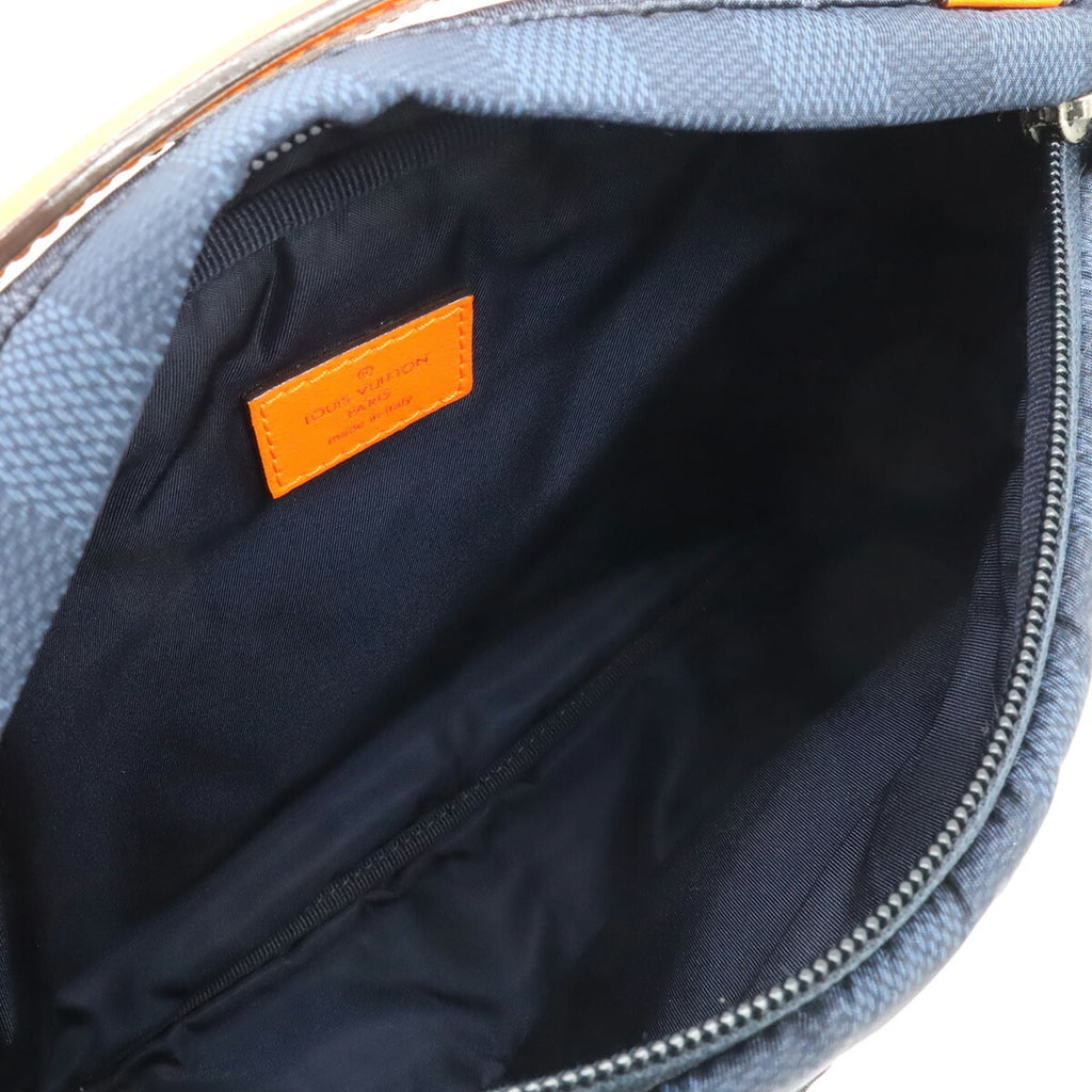 Louis Vuitton Navy Orange Nylon Fanny Pack