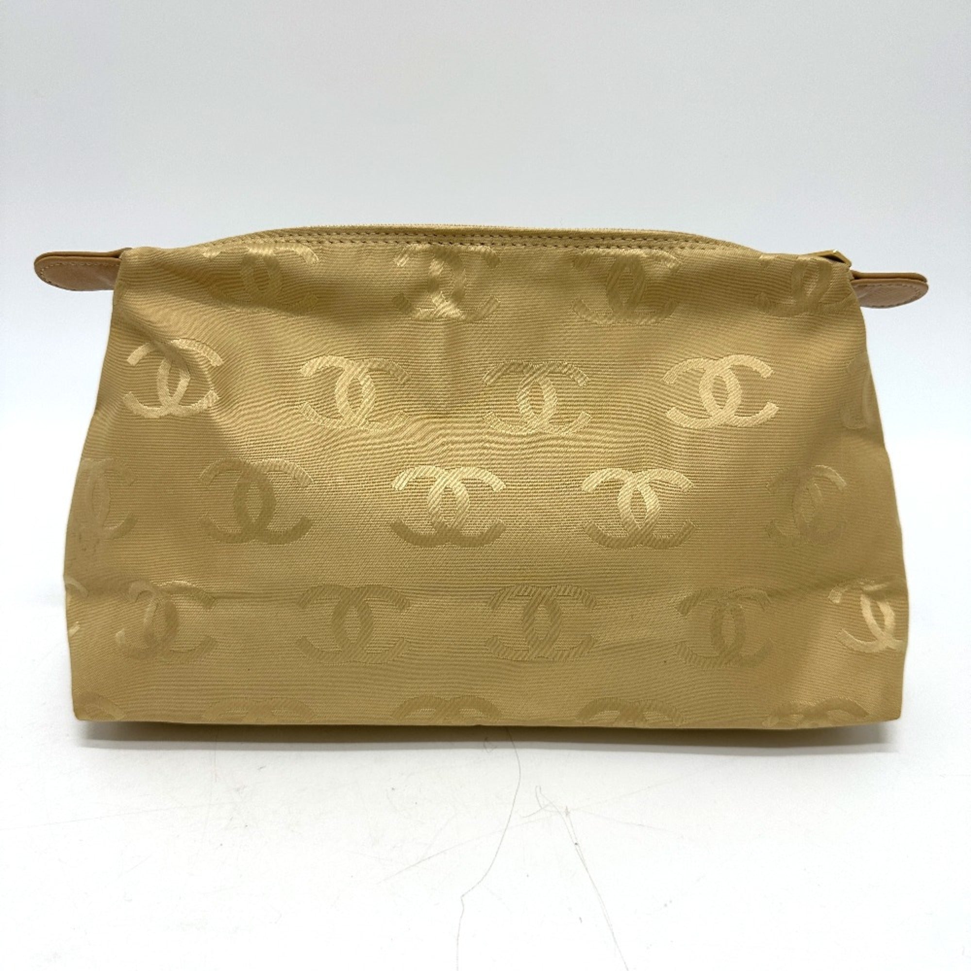 Chanel Beige Leather Tote Bag