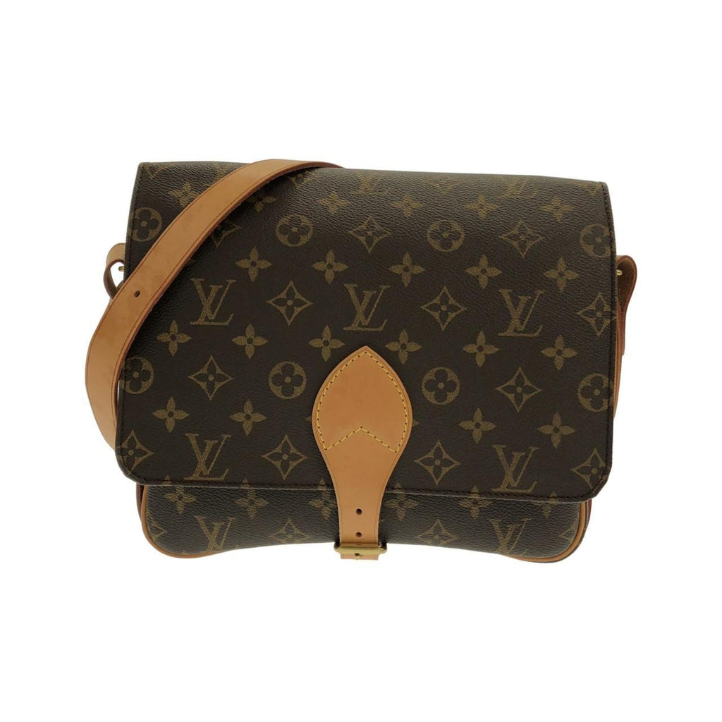 Louis Vuitton Marron Coated Canvas Shoulder Bag