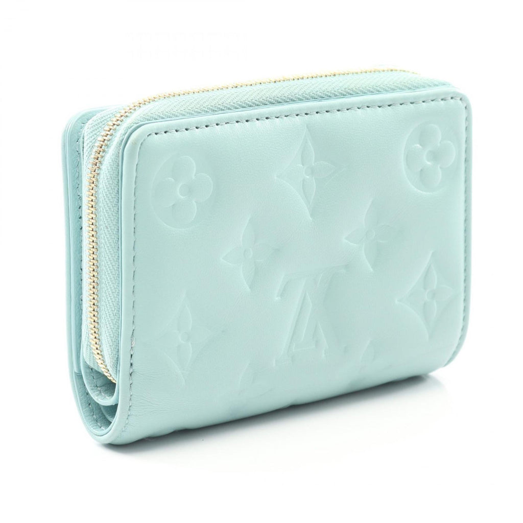 Louis Vuitton Blue Leather Wallet