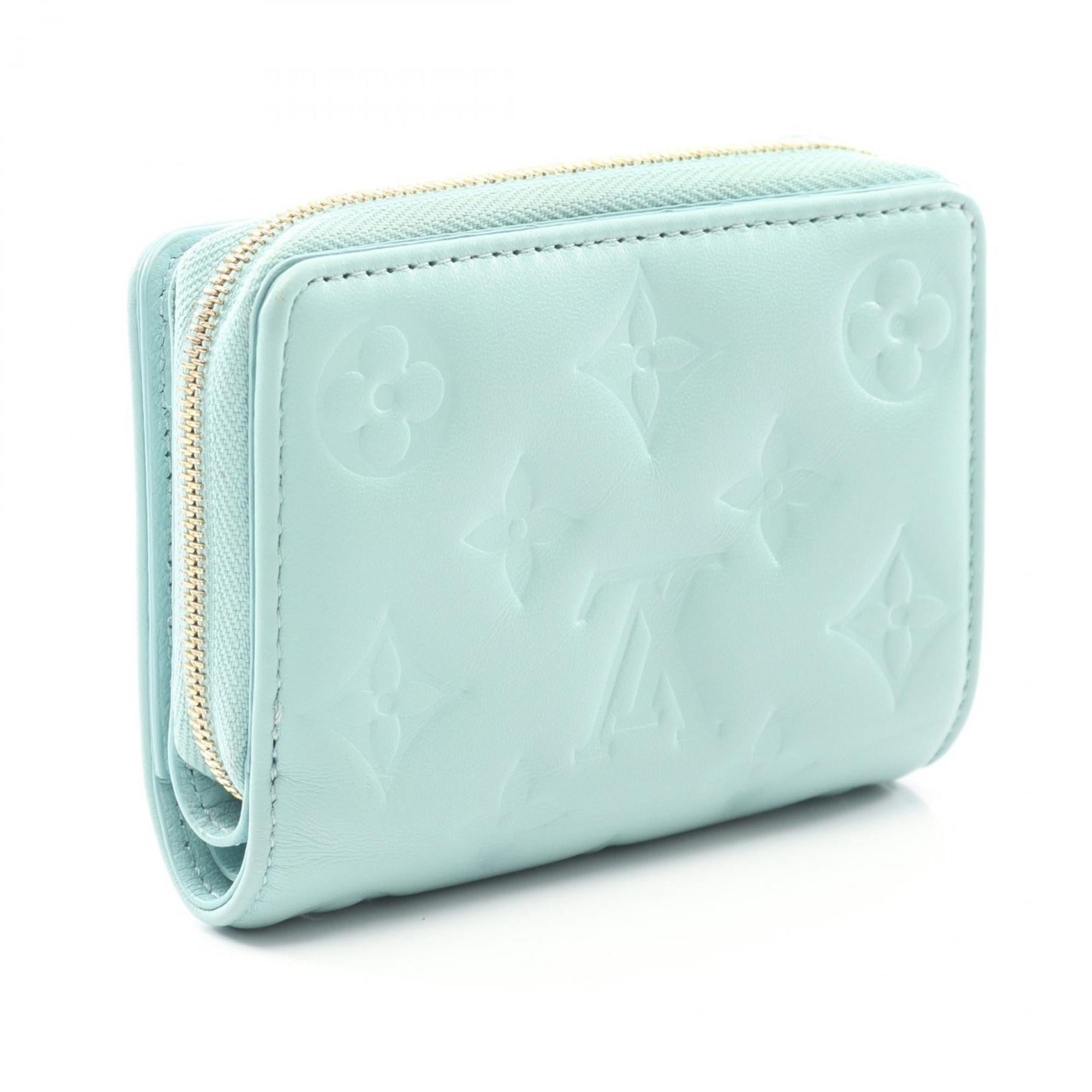Louis Vuitton Blue Leather Wallet