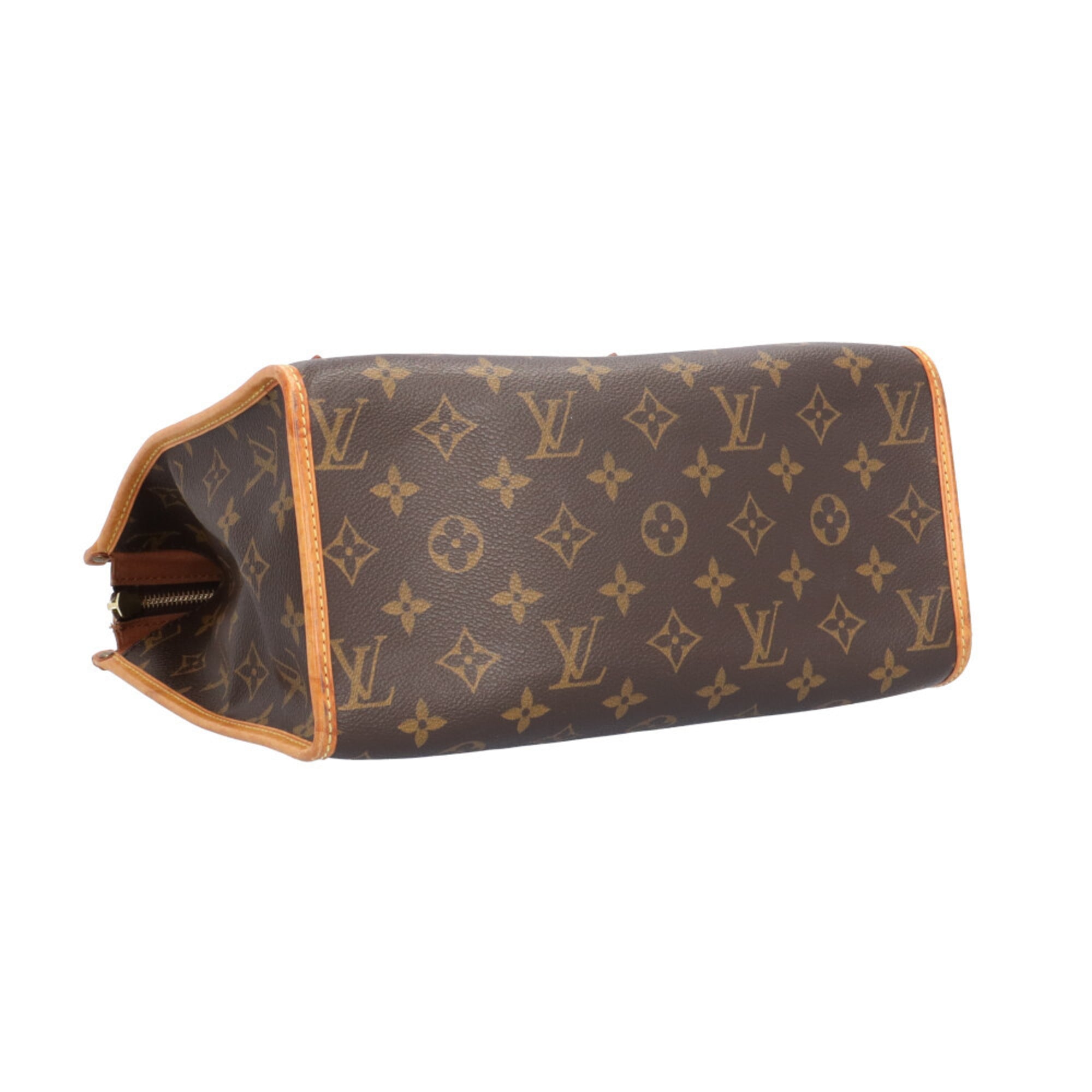 Louis Vuitton Brown Monogram Canvas Shoulder Bag