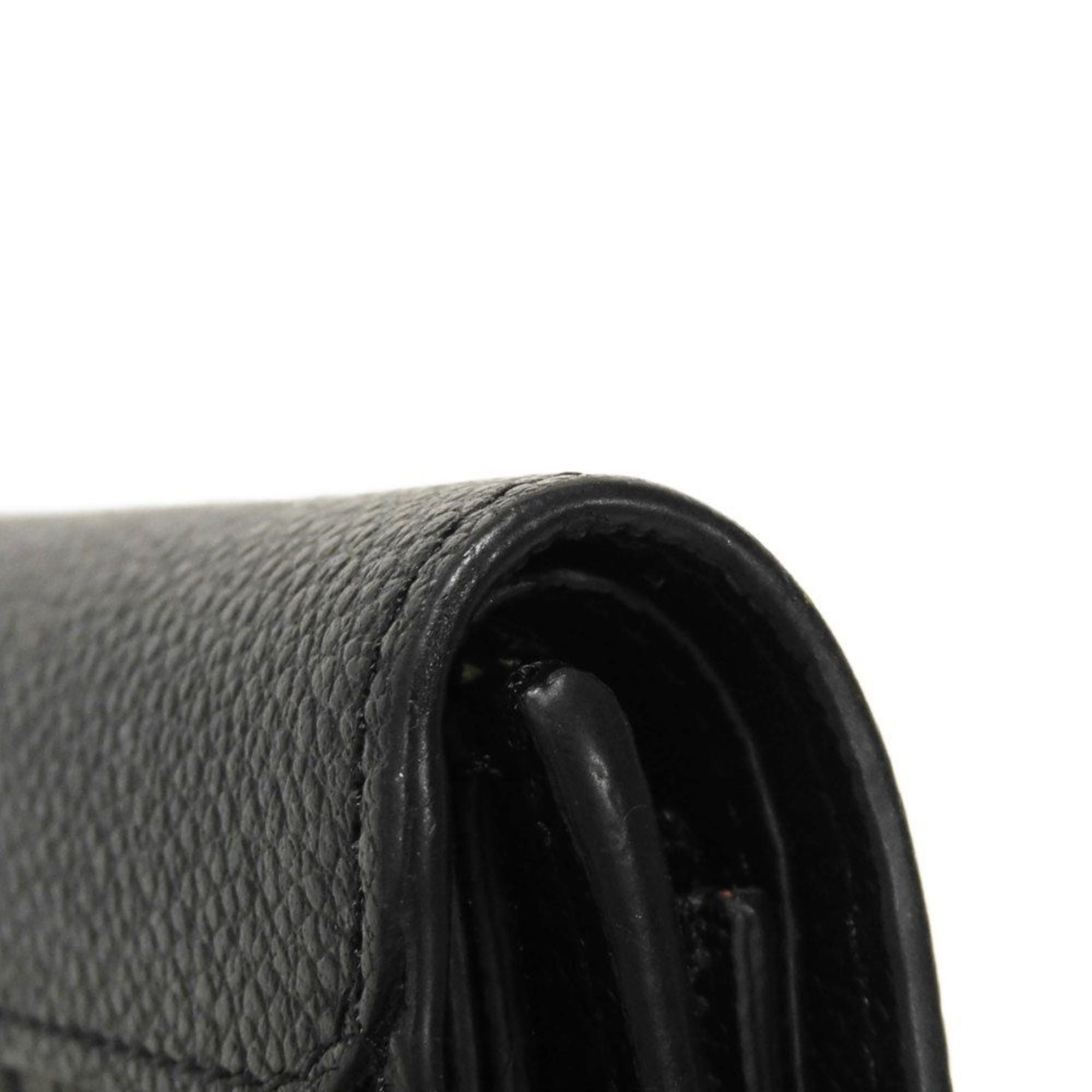Louis Vuitton Monogram Empreinte Black Noir Monogram Empreinte Wallet (Tri-Fold)