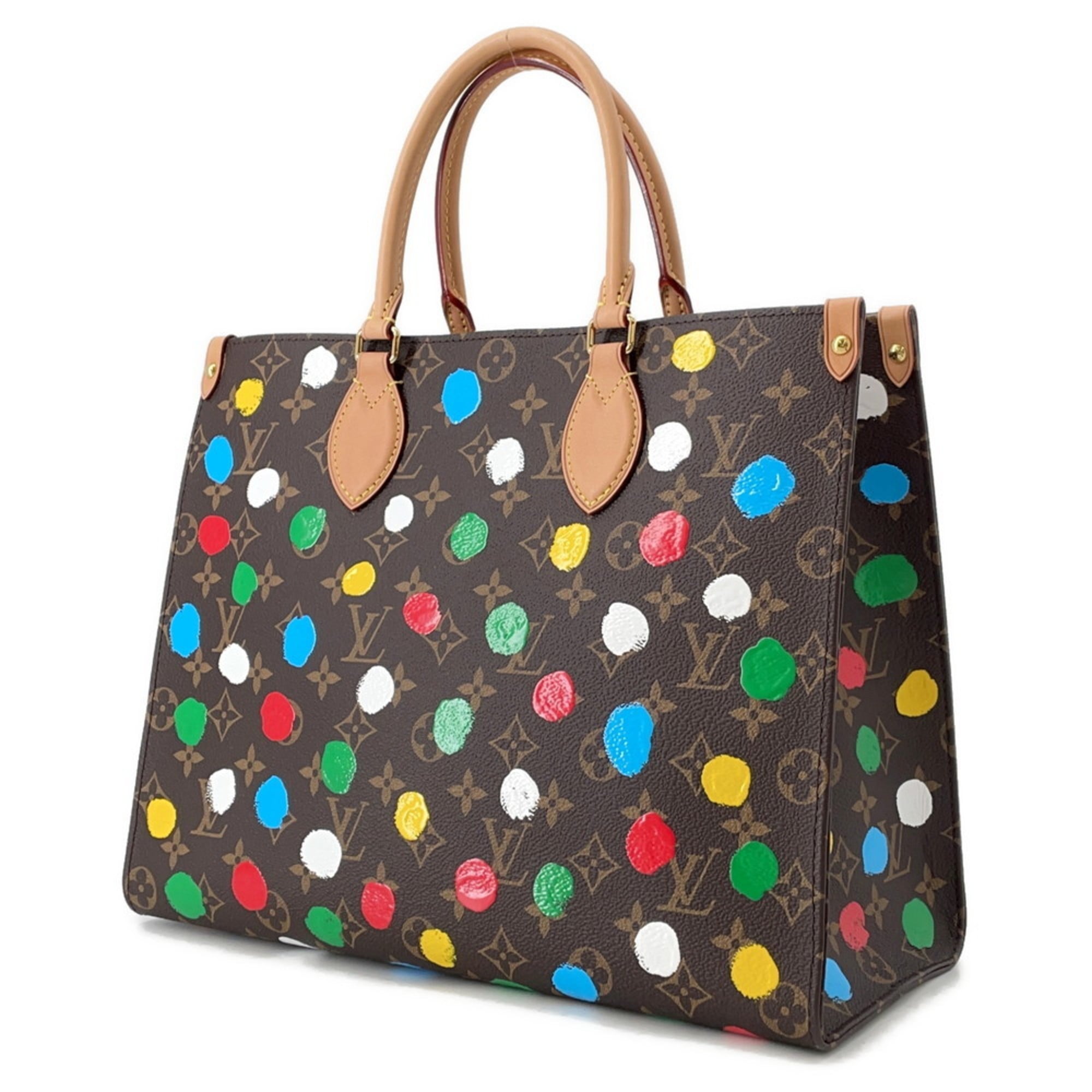 Louis Vuitton Monogram Red Color Monogram Tote Bag