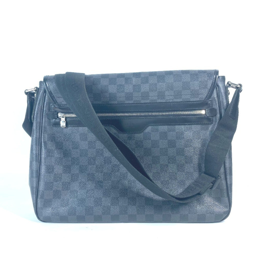 Louis Vuitton Black Damier Graphite Messenger Bag Shoulder Bag