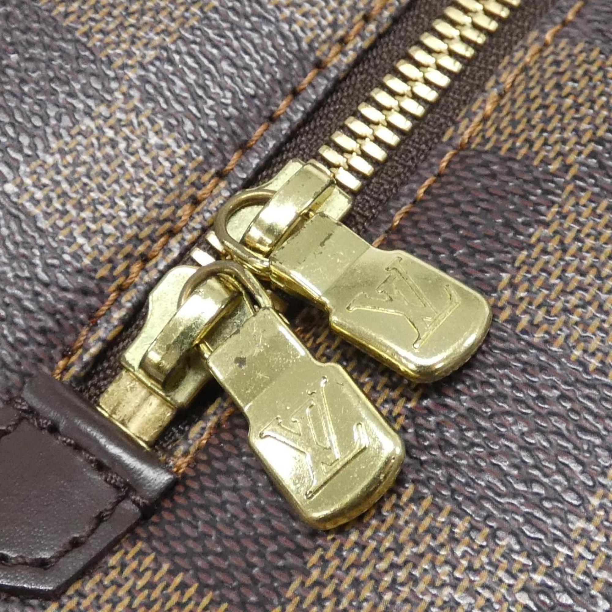 Louis Vuitton Ebene Coated Canvas Handbag