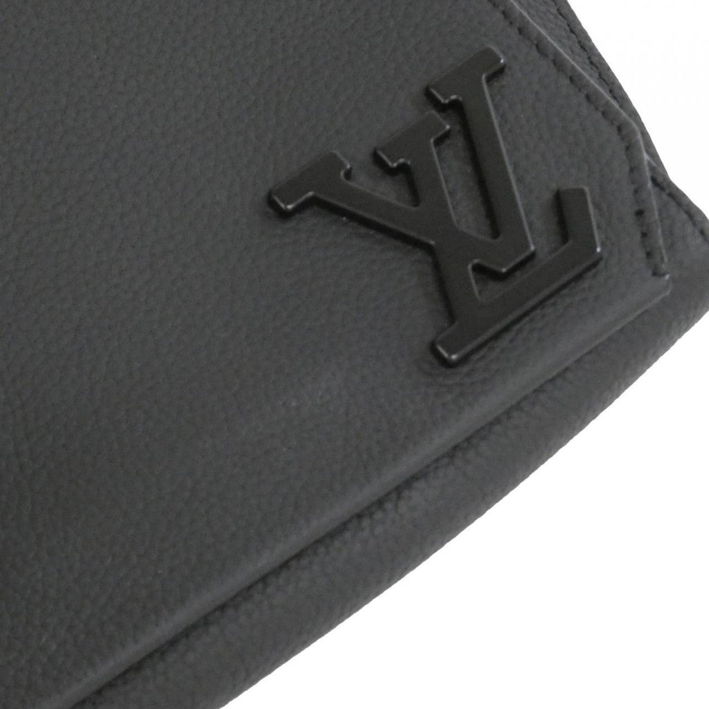 Louis Vuitton Black Leather Shoulder Bag