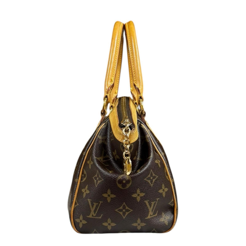 Louis Vuitton Brown Monogram Canvas Handbag
