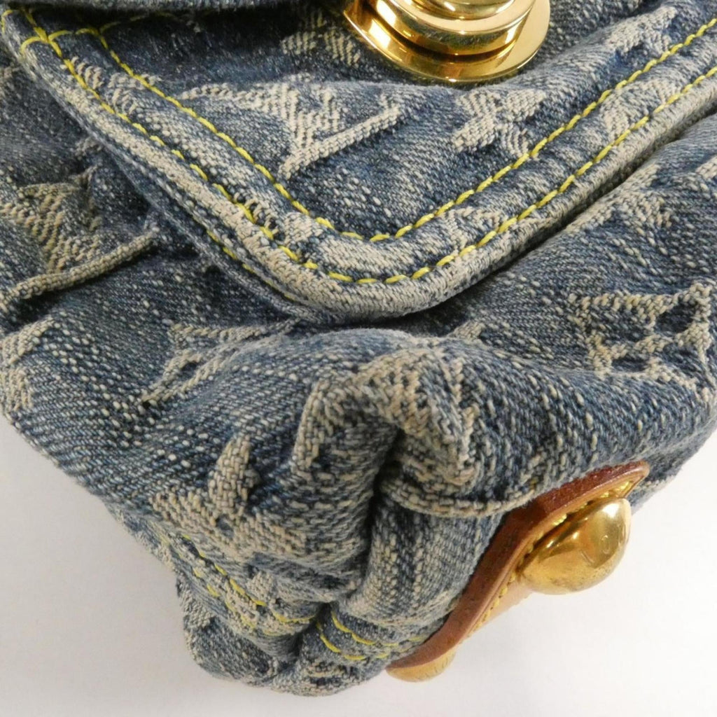 Louis Vuitton Monogram Denim Blue Denim Canvas Shoulder Bag