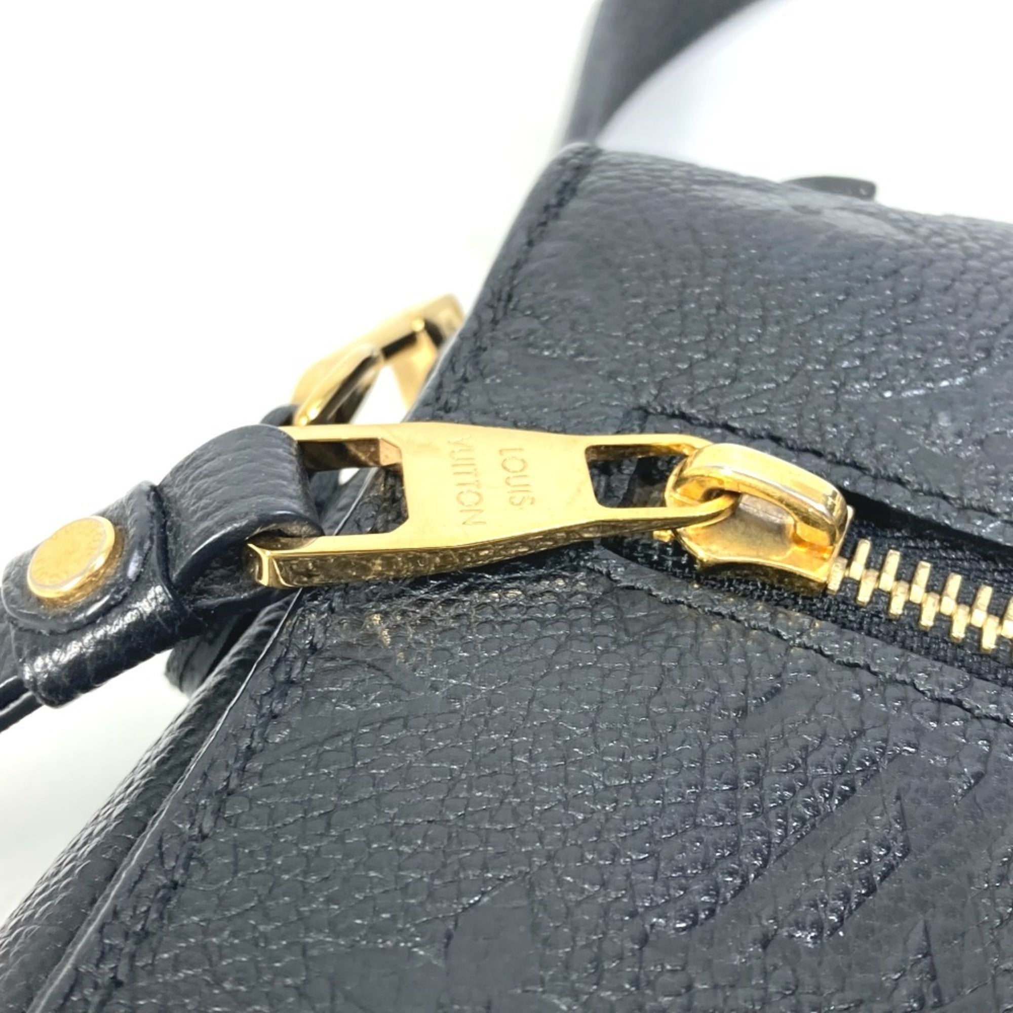 Louis Vuitton Monogram Empreinte Black Noir Monogram Empreinte Handbag Shoulder Bag