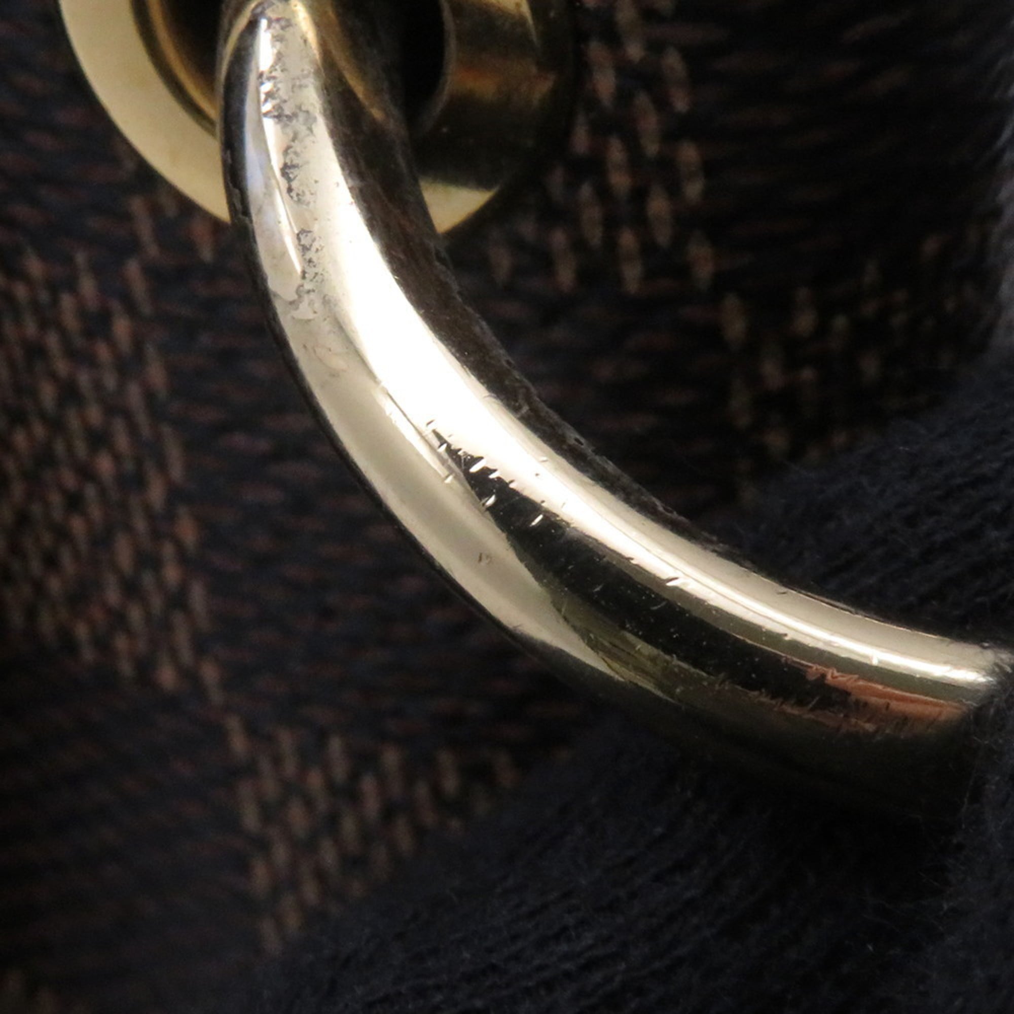 Louis Vuitton Damier Damier Canvas Ebene Noir Handbag