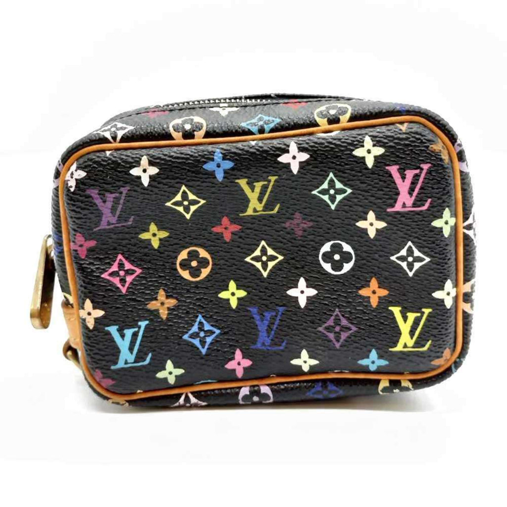 Louis Vuitton Black Monogram Multicolore Pouch